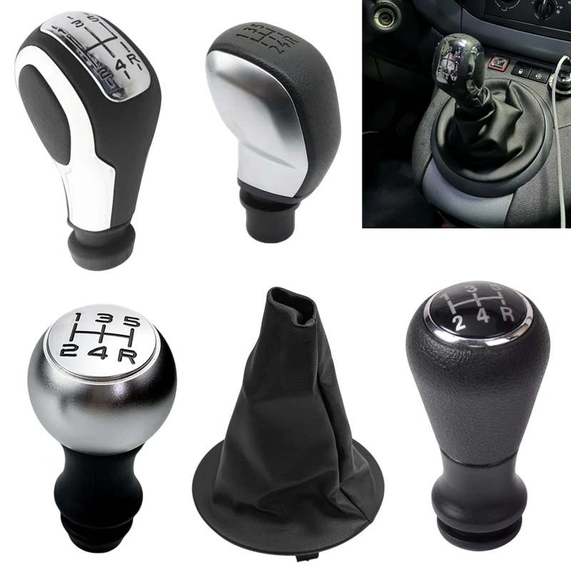 Gear Shift Knob Gaiter Boot Cover For Citroen Berlingo / Peugeot Partner 2008 2009 2010 2011 2012 2013 2014 2015 2016 2017 2018