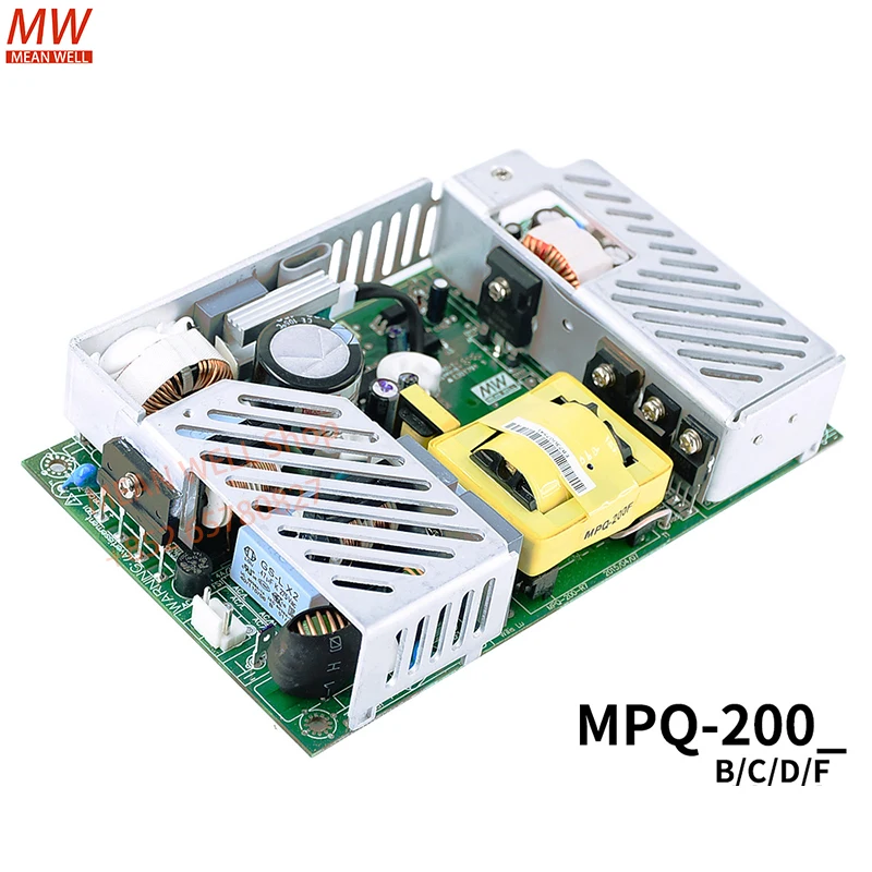 

MEAN WELL Switching Power Supply 1~4 Output Medical Type MPQ-200B MPQ-200C MPQ-200D MPQ-200F