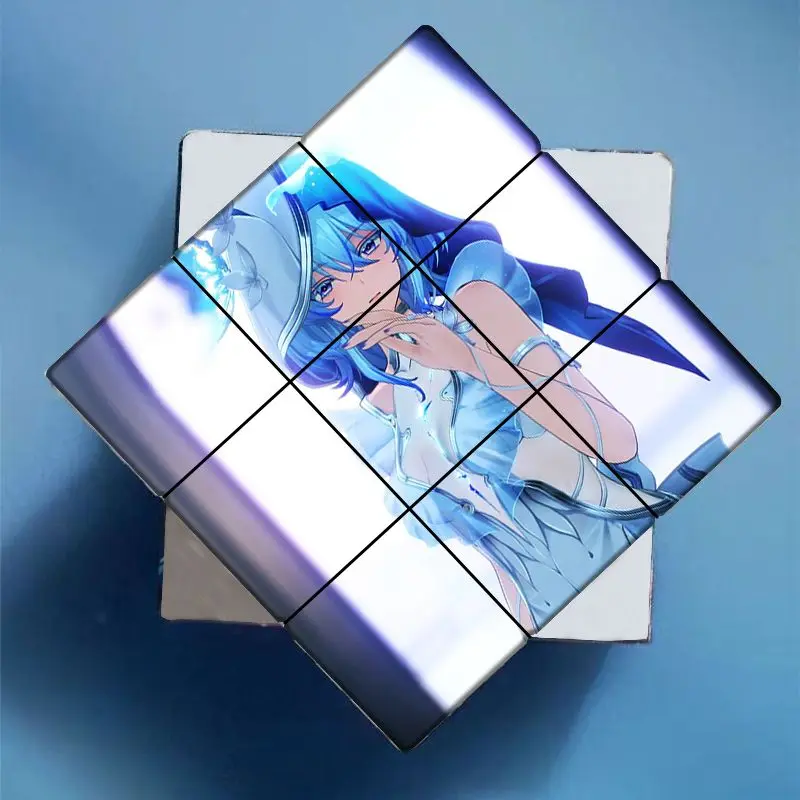 أنيمي Wuthering موجات The Shorekeeper Unzip الطلب الثالث لغز روبيك مكعب لغز الأصالة الأطفال هدايا عيد الميلاد #3