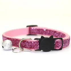 Collar para gato, colores reflectantes, anillo para el cuello, campana, productos para mascotas, elástico de seguridad ajustable con Material suave, 2022