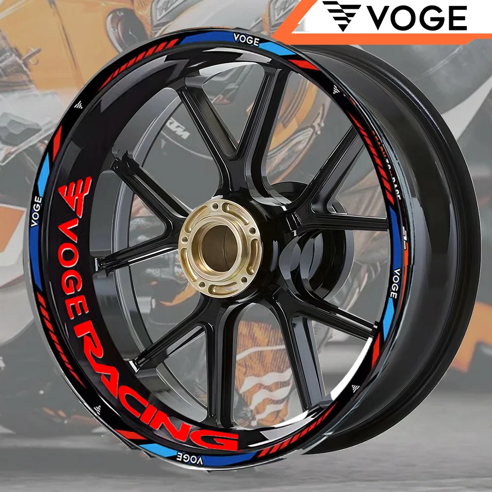 

For Voge Wheel Stickers Motorcycle Accessories Valico DSX DS CU AC SR1 SR4 MAX DSX900 500R 300R 500DS 300DS 900 525 500 300 2024