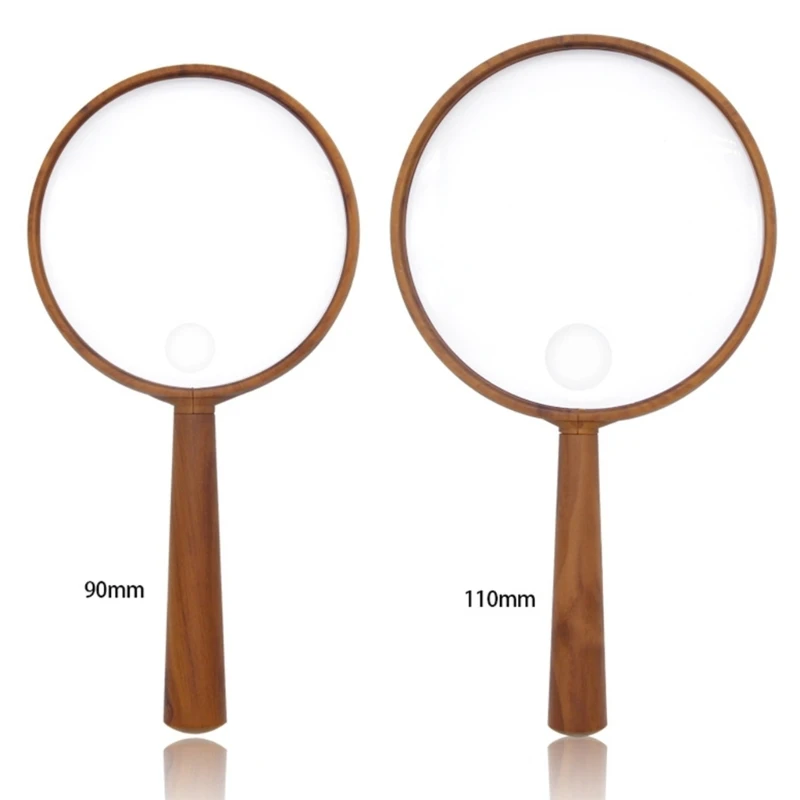 Reading Glass Handle Magnifier for Seniors Reading, Kid Nature Exploration, Insect and Hobby Observation