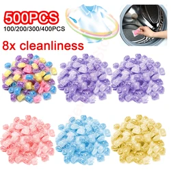 100-500PCS  Laundry Beads Detergent Liquid Capsule Ball Fragrance Beads Soft Clothing Diffuser Perfume for Washing Machine