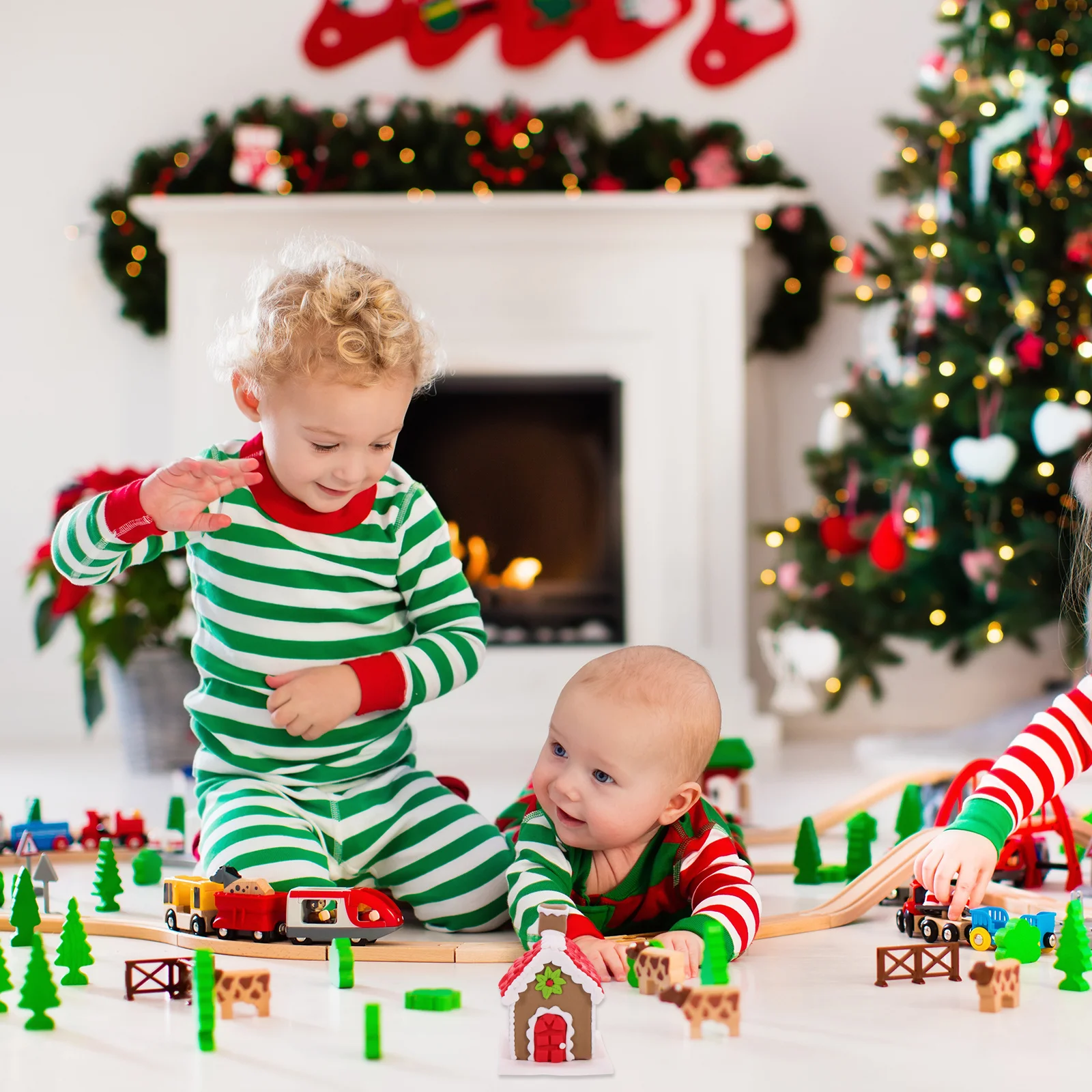 

Gingerbread Ornament Decor Housewarming Decorations Clay Tiny Craft Polymer Ornaments