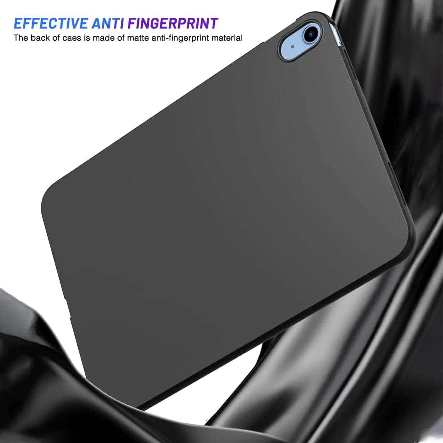 حافظة كريستال شفافة رفيعة مضادة للصدمات من مادة البولي يوريثان الحراري لجهاز iPad Mini/Air/Pro 9.7 10.2 10.9 12.9 13.0 غطاء حماية شفاف