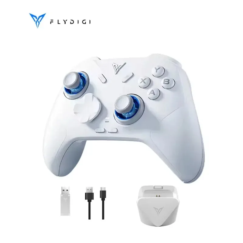 Flydigi Direwolf 4 Gamepad Controller Wireless/Wired Gamepad Support NS/PC /Switch/Phone/Tablet Computer with Charging Dock