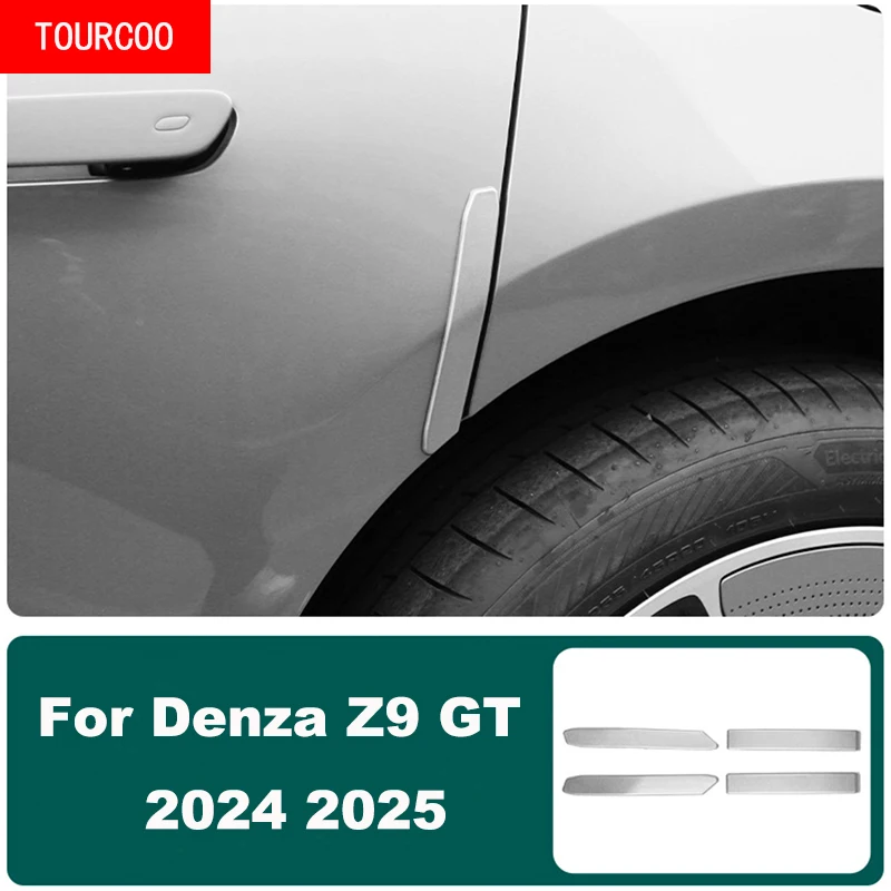 

For Denza Z9 GT 2024 2025 ABS Car Door Edge Stickers Anti-collision Strip Protection Decal Exterior Accessories