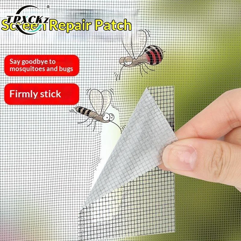 SL 2M Window Screen Repair Tape With Strong Self Adhesive For Home Window Door Mesh Hole Fixing Anti Mosquito And Insects