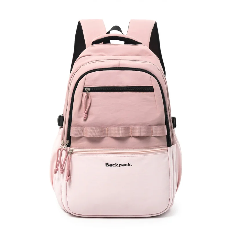 Men's Backpack Large Capacity Laptop Bag Simple Travel Backpack2025New multi-layer school backpack for high school and junior hi