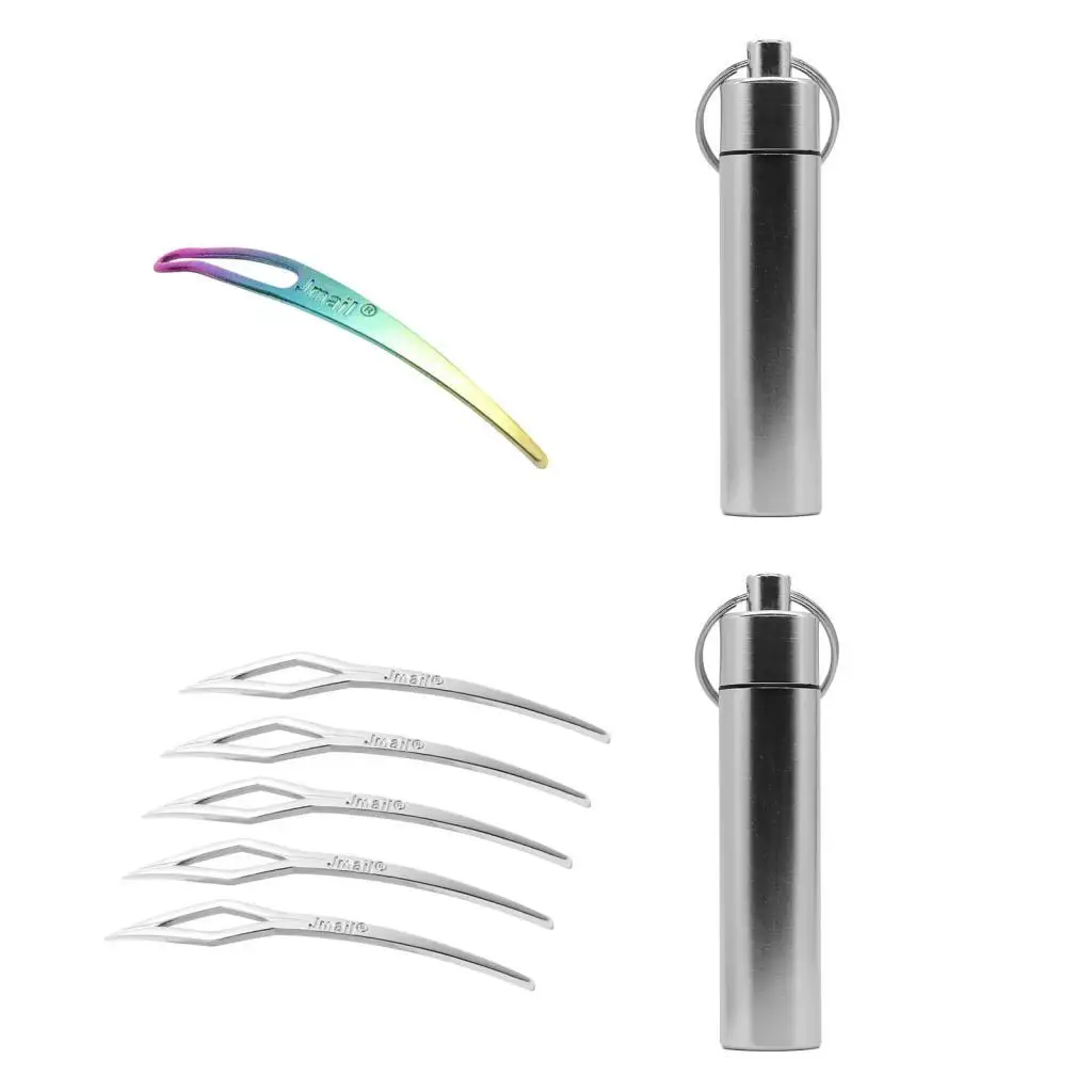 Picture 6: Dreadlocks Starting Needle Weaving Hook Needle Wig Making Tools Wig Making Tools Hair Styling Tools