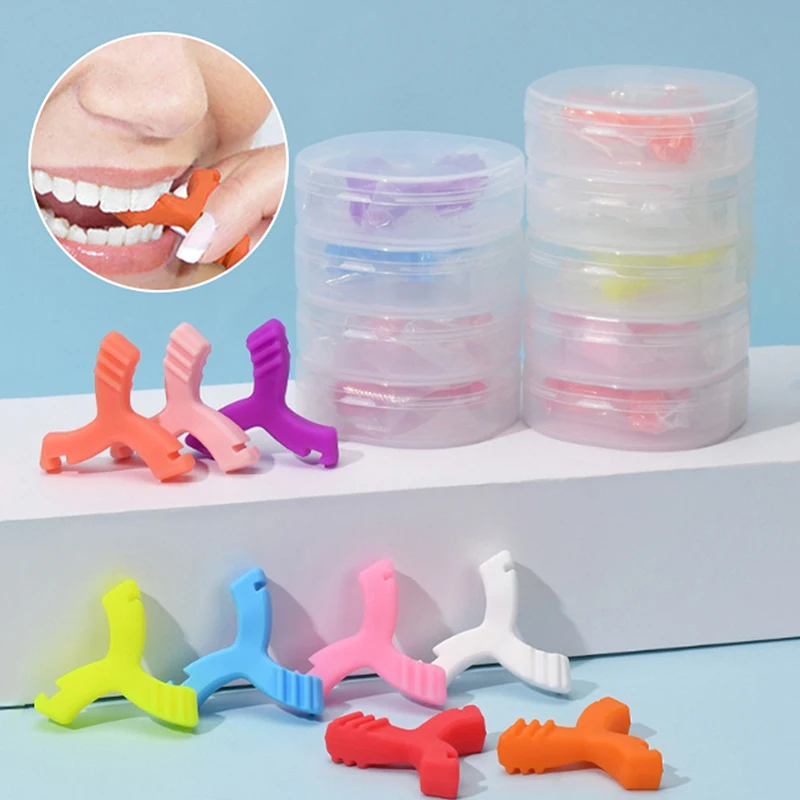 Chewable Silicone Dental Braces Invisible Brace Fruit Flavor Washable Orthodontic Bite Glue Orthodontic Appliances Biting Stick