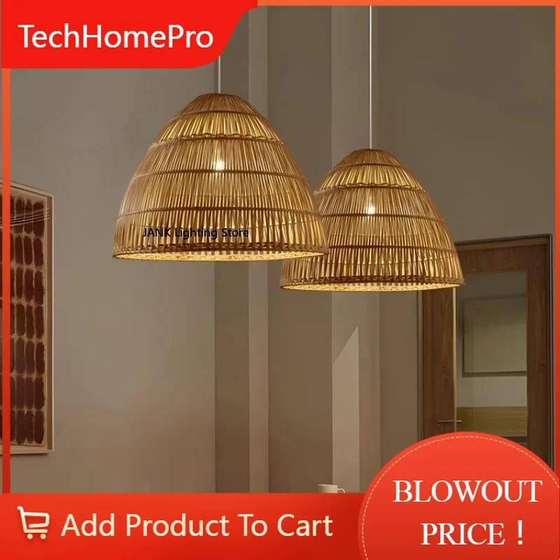 TechHPWabi Sabi Style Restaurant Chandelier Retro Living Room Bedroom Countryside Homestay Hotel