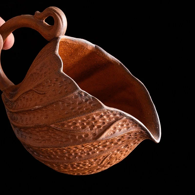 Rock clay Coarse Pottery Public Cup Ceramic Chahai Cup Kung Fu Tea Accessories Tea Infusers Sharing Cup Tea Dispenser