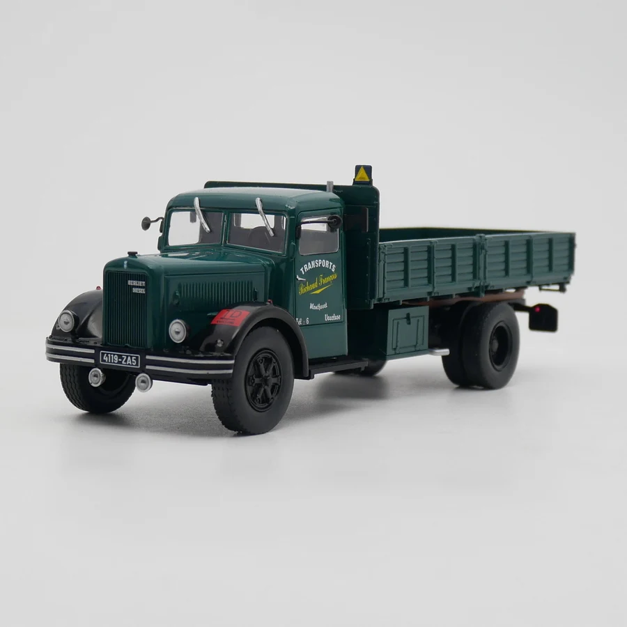 

1:43 Scale Diecast Alloy Berliet GDR 7W Transport Vehicle Toys Cars Model Classics Adult Gift Collection Souvenir Static Display