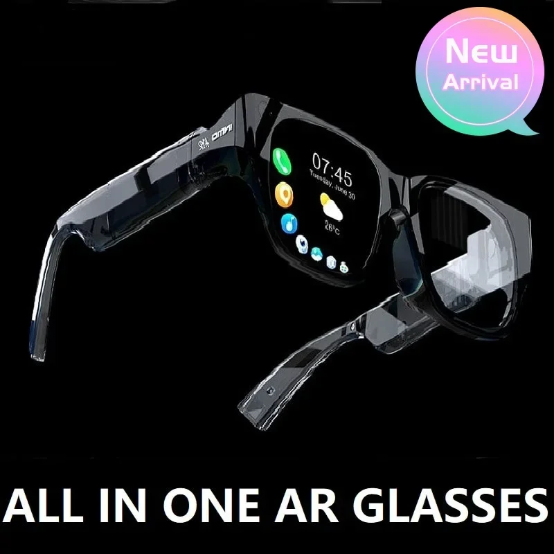 

3D HD Cinema Smart Polarized Wireless Projection Sunglasses Steam VR Games Sun Glass New AR Bluetooth All In One Glasses