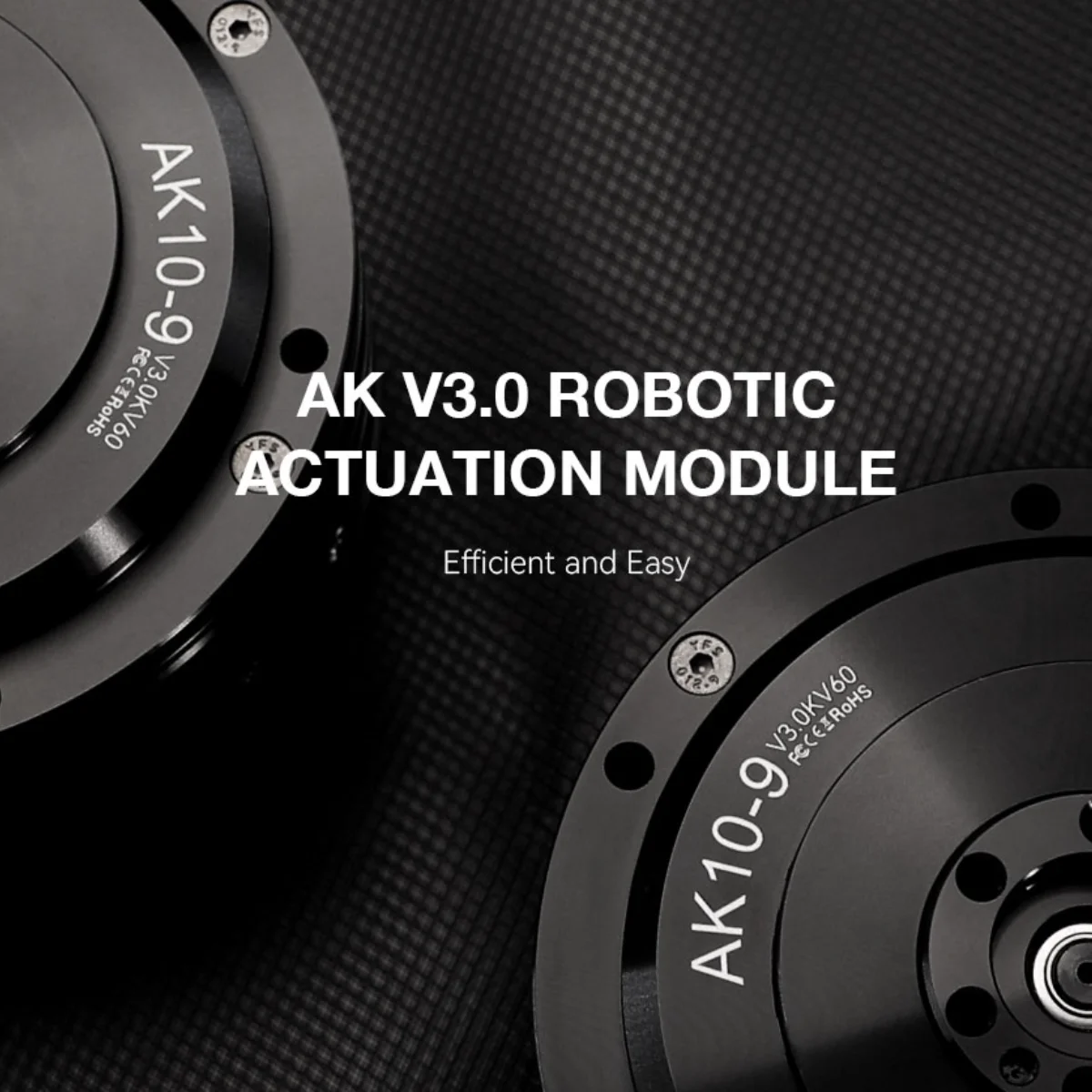 T-MOTOR CubeMars AK10-9 V3.0 KV60 krachtige Borstelloze DC Motor Voor Voet Robots Exoskelet Robots AGV DIY Onderdelen