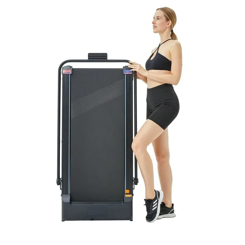 

3 In 1 Electric Foldable Walking Pad Under Desk Treadmill With Led Display For Home Daily Fitness And Exercise Portable