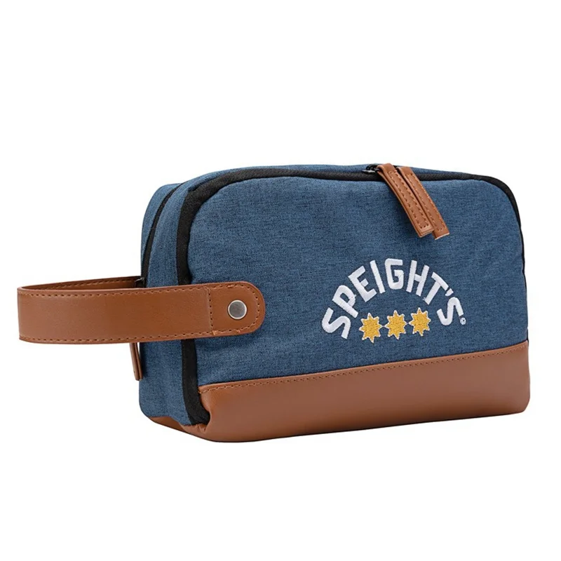 Travel Toiletry Bag Leather Canvas Makeup Bag Dopp Kit Shaving Kit Storage Holder Shaving Bag Strorage Travel Accessories