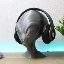 Alien Headphone Stand | Gaming Room Decor | Headphone Holder | Perfect Gamer Gift