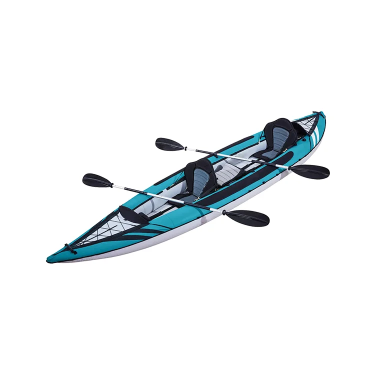 

2-Person Inflatable Kayak, Aluminum/LDPE Water Sport Boat (OEM Customized) 2025