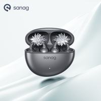 Sanag S7S AI Free Clip Open Headphones Bluetooth 5.4 Earphones Choice AI Assistant Wireless Headset IPX4 Flash-sale Earbuds