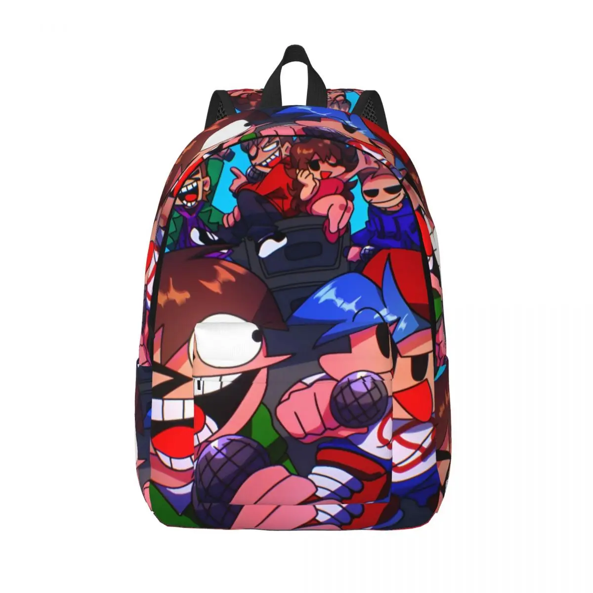 for Teens Student School Bookbag Friday Night Funkin FNF Games Gamer Canvas Daypack Middle High College Sports