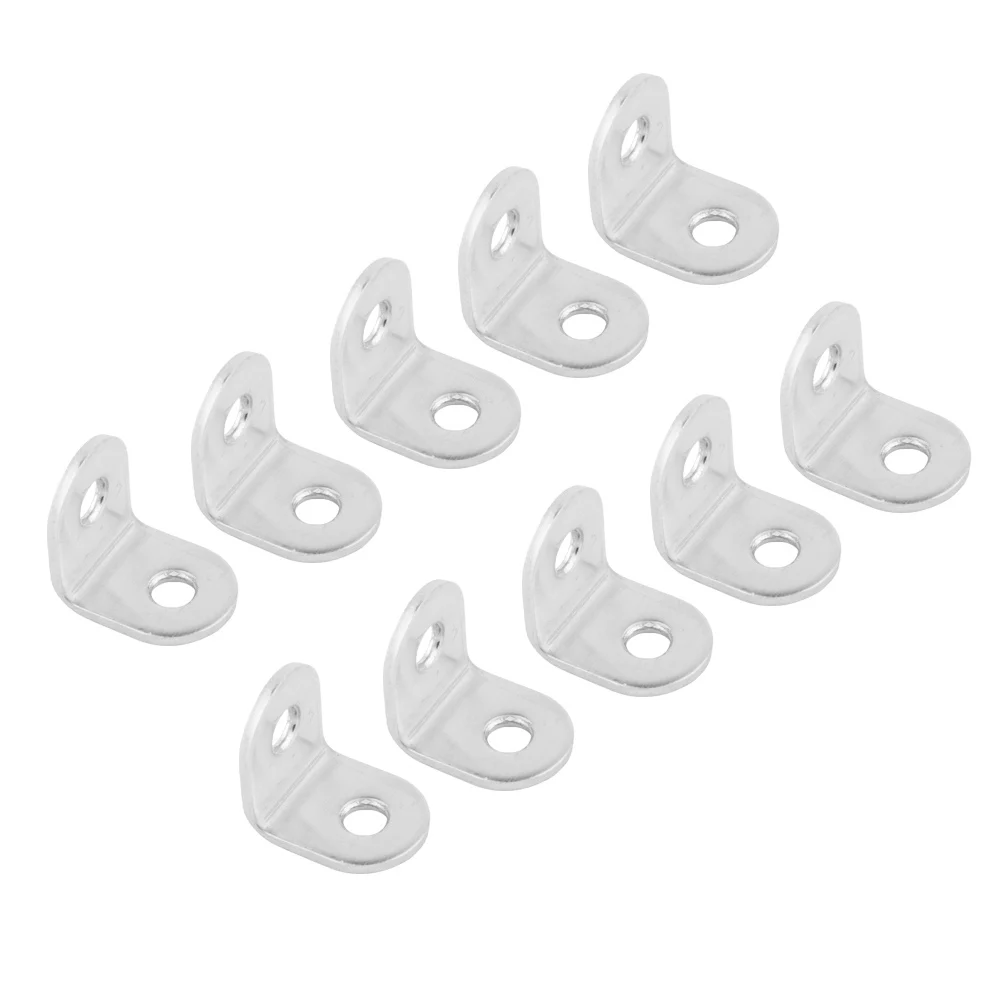 Hot Sale Practical Replaceable Furniture ​Corner Brackets Corner Code 10 Pcs Stainless Steel Convenient To Use
