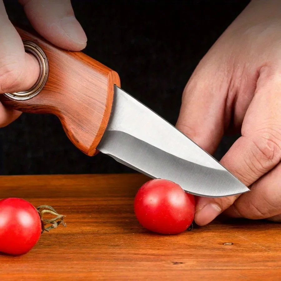 NEW Multi-Function Pocket Knife, Stainless Steel Mini Knife, Bearing 360-Degree Rotation Protective Knife Portable Outdoor Knife