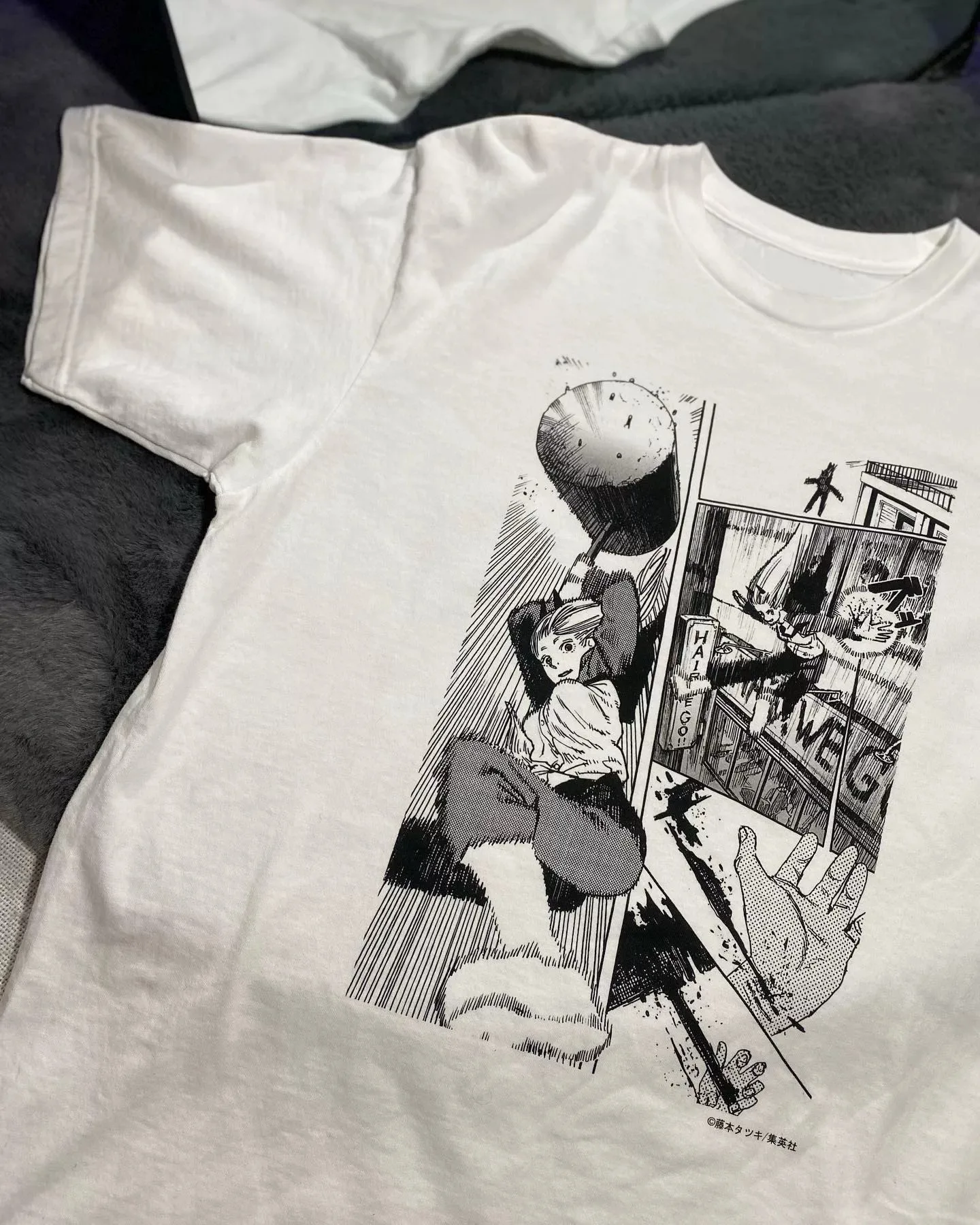Chainsaw Man Power Manga Panel Graphic T-Shirt Cotton Men Women Streetwear Tee