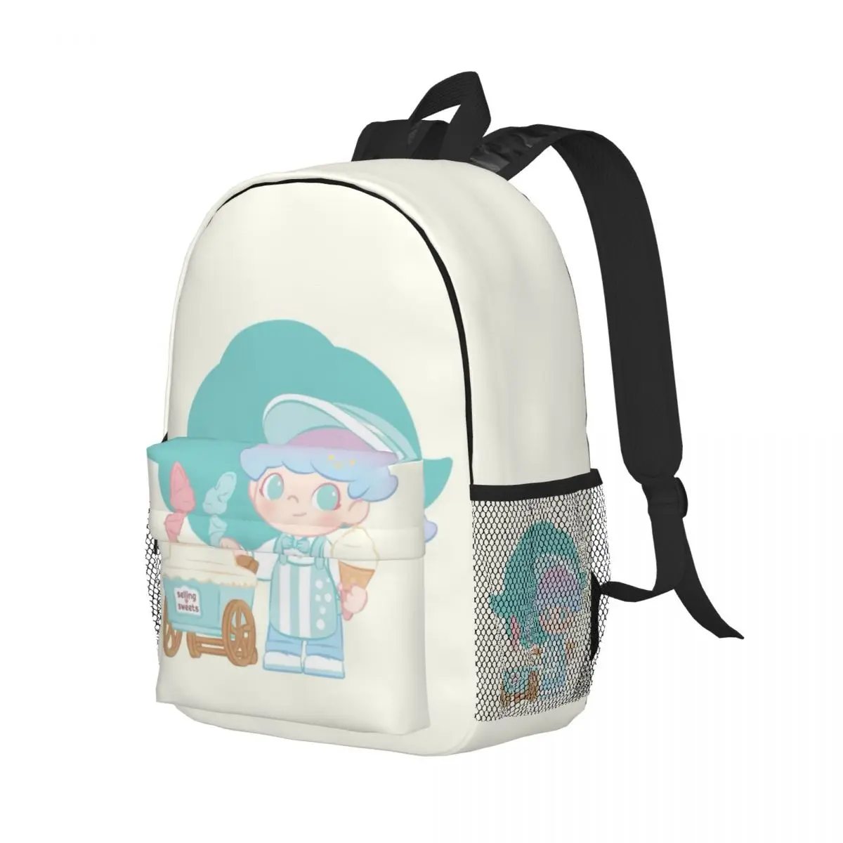 POP MART For Girls Boys Large Capacity Student Backpack Lightweight waterproof Backpack 15inch