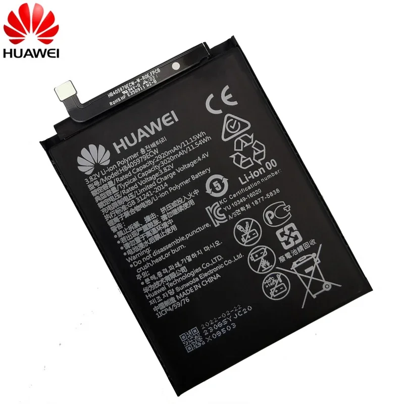 Hua Wei Original Phone Battery HB405979ECW For Huawei Nova / Enjoy 6S / Honor 6A 6C 8A / 7A Pro / Y5 / Y6 Pro / P9 Lite Mini