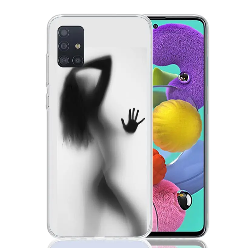 Woman Silhouettes Sexy Lady Girl Phone Case For Samsung Galaxy A51 A41 A31 A21S A11 A01 A71 A50 A40 A30S A20E A10S A70 A6 A7 A8