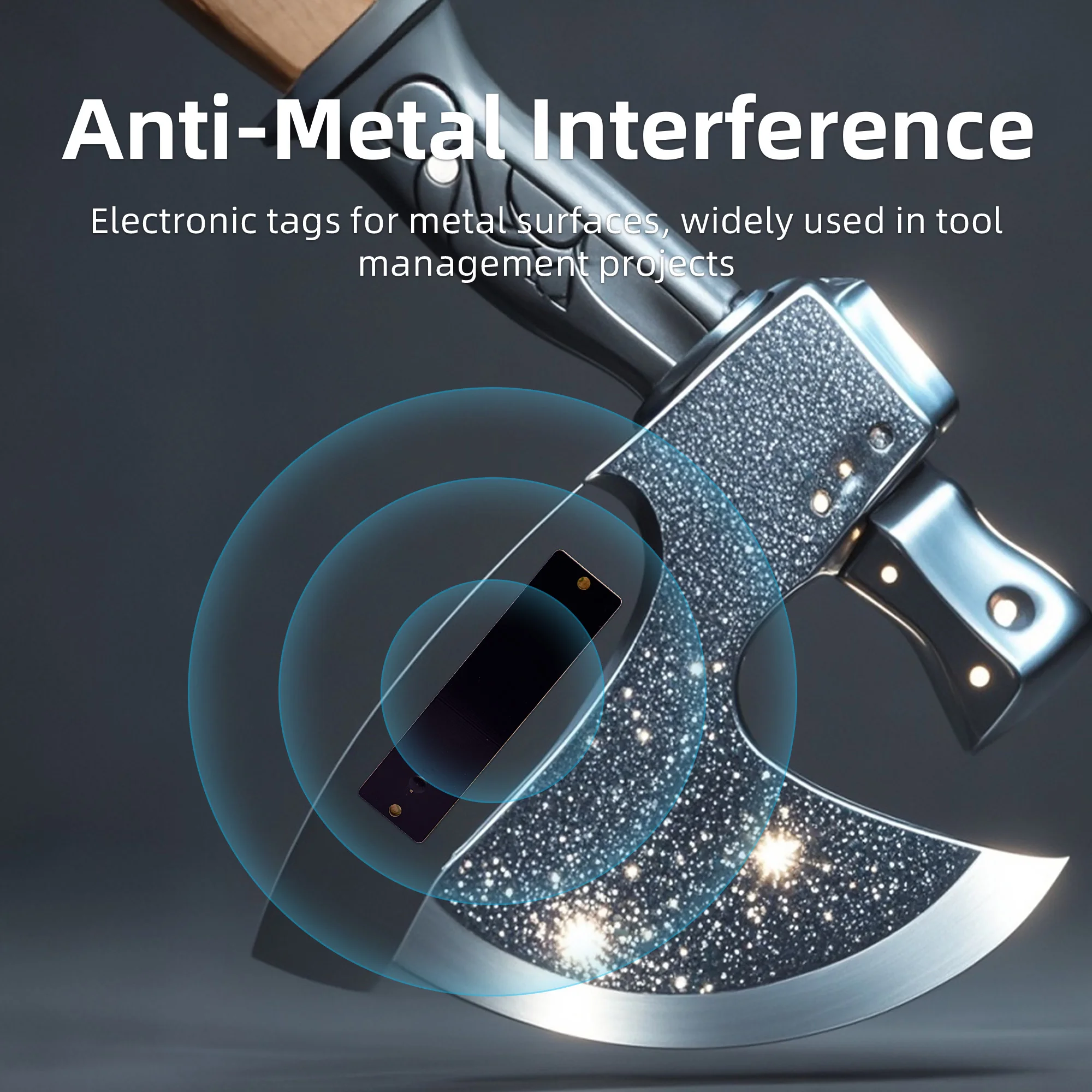 10 ชิ้น/ล็อตกันน้ํา 860 ~ 960MHz Long Range Anti-โลหะ UHF ป้าย RFID สติกเกอร์แท็กสําหรับ UHF Reader รถบรรทุก Park Management