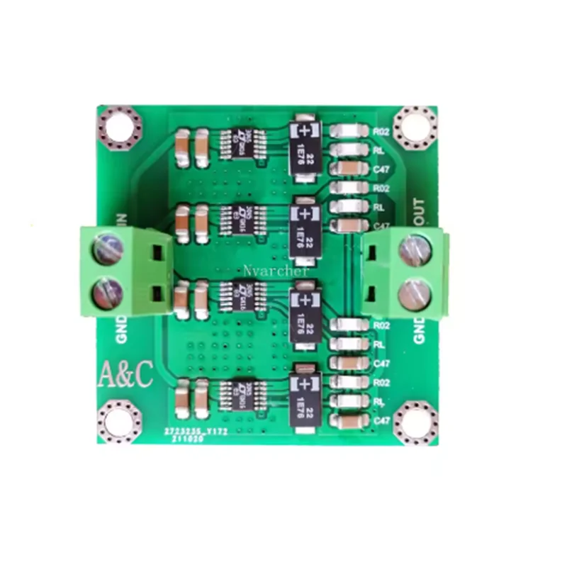 4 Parallel 2A LT3045 Low Noise Linear Regulated Power Supply Module For DAC Board