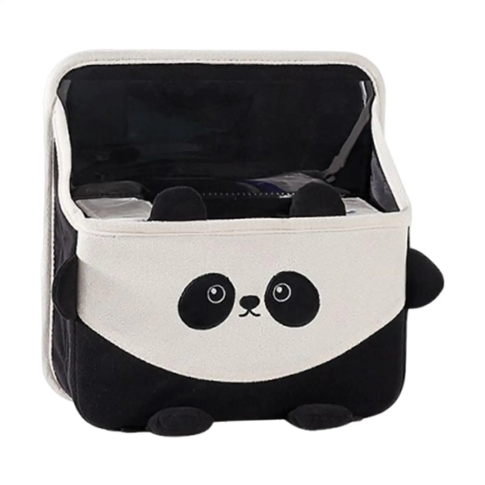 

Backseat Trash Can Multifunctional Wear-Resistant Soft Storage Box Auto Backseat Caddy Organizer For Family Friends Mobile