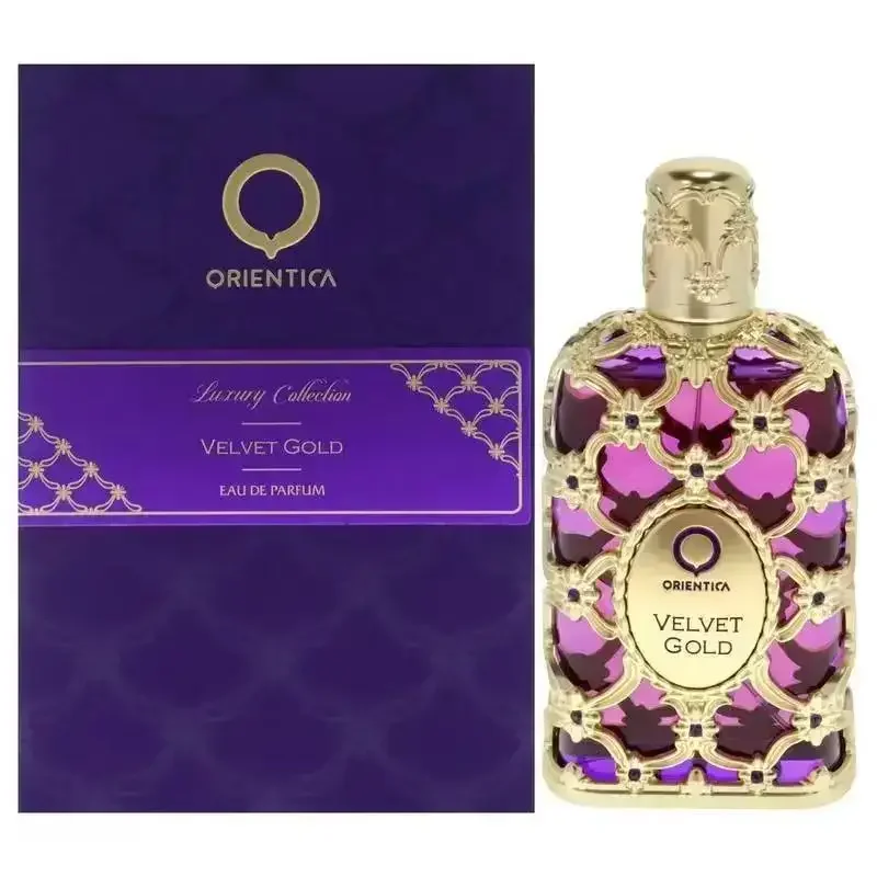 Orientica Royal Amber Rouge Oud azafrán hombres mujeres Eau De spray Unisex botella De vidrio neutro Rosa Colonia olor duradero