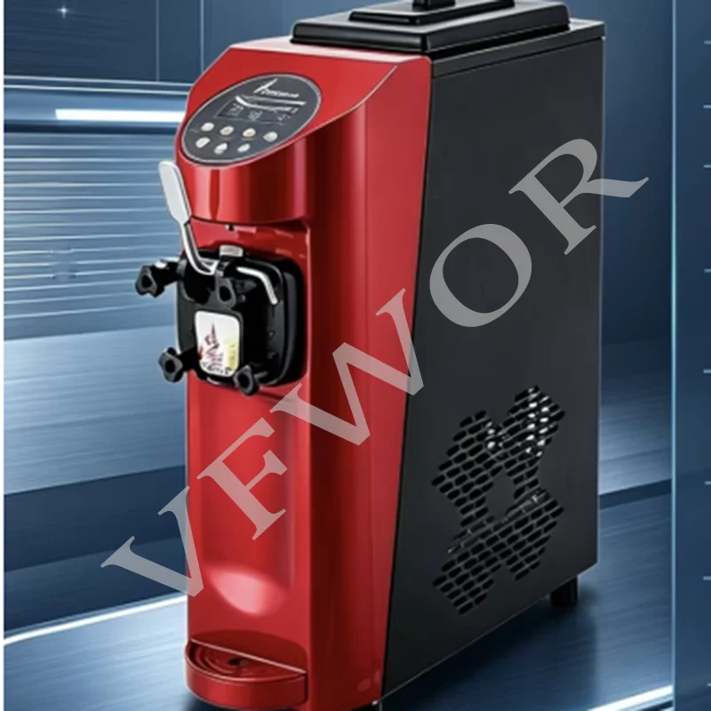 Commercial Electric Automatic Frozen Fruit Soft Serve Ice Cream Makers Small With Compressor Machine Price