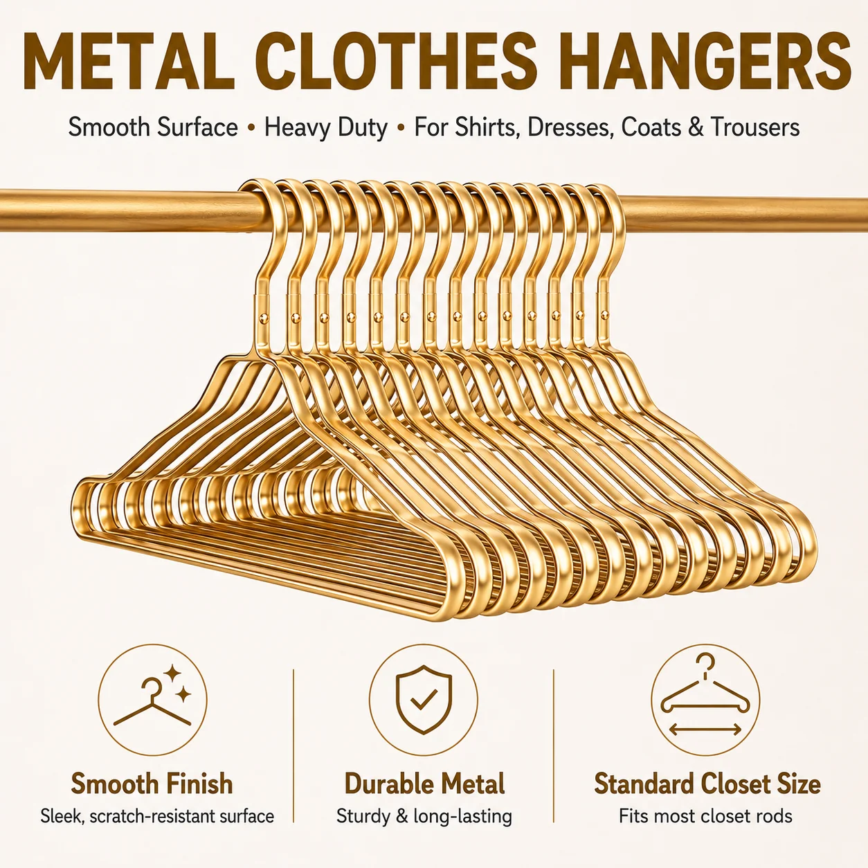 gold-metal-clothes-hangers-heavy-duty-smooth-surface-space-saving-wardrobe-hangers-for-shirts-dresses-coats-jackets-trousers