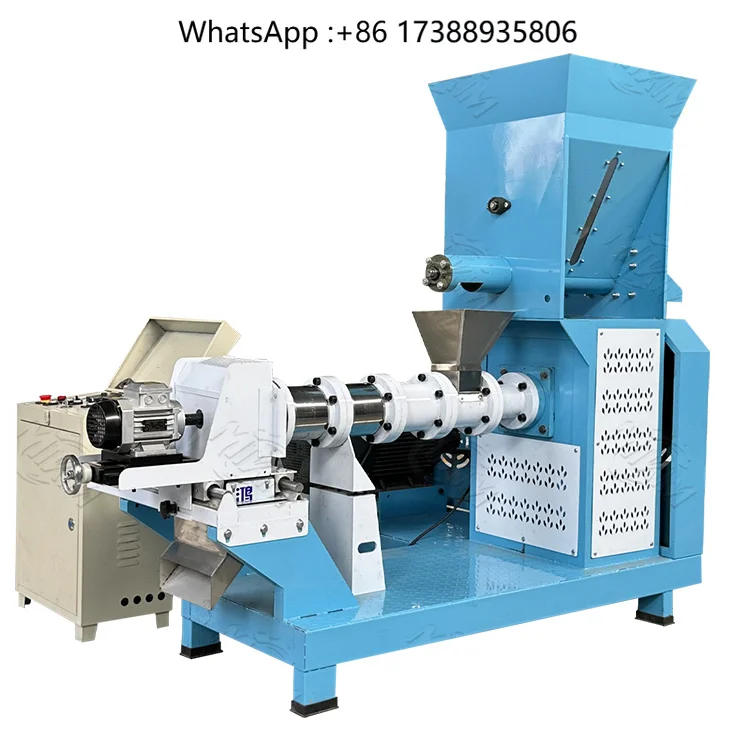 Multi Function Customized Pet Feed Fish Feed Pellet Machine Cat Food Processing Equipment Dog Food Making Machine for Sale