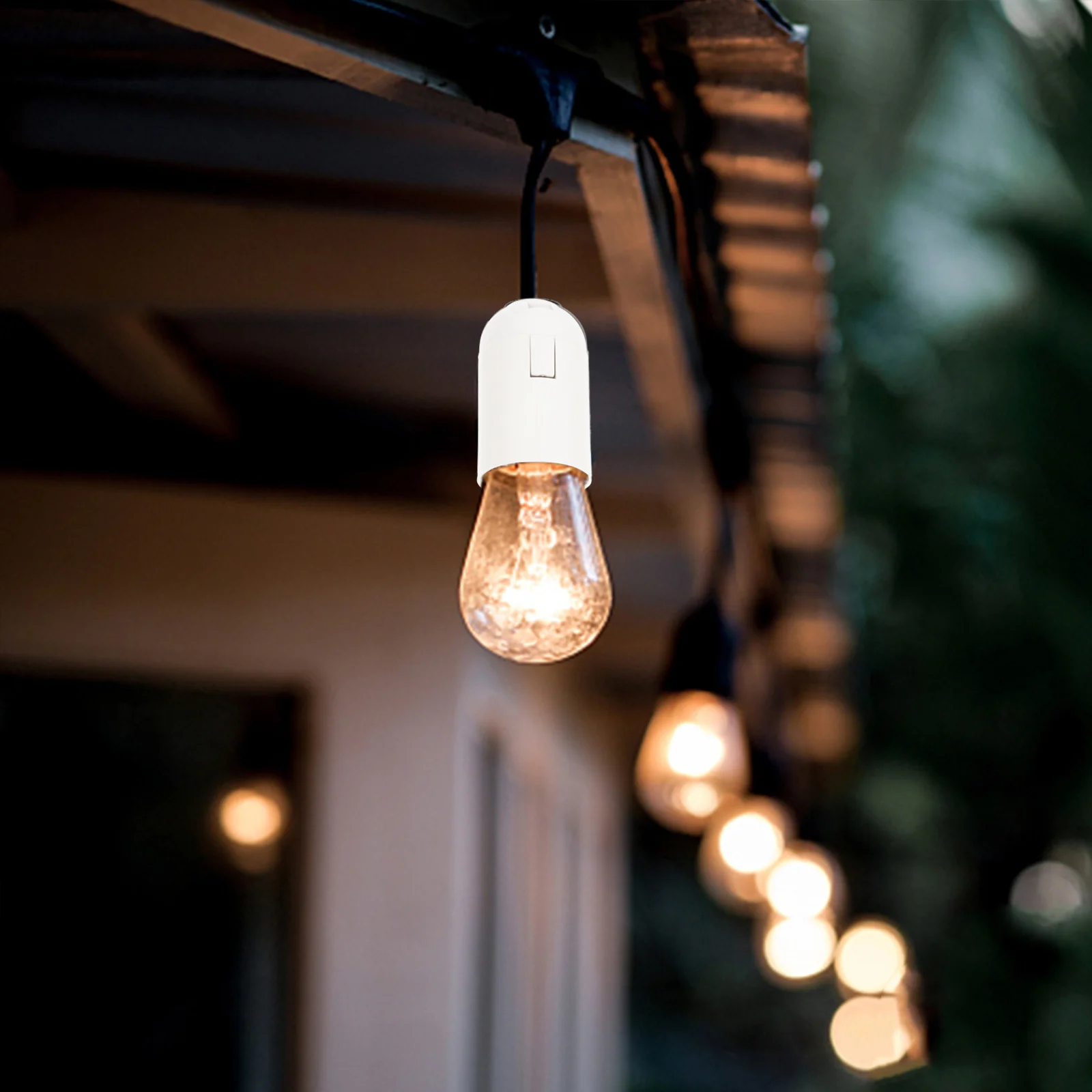 20 قطعة مقبس إضاءة Led E27 حامل لمبة تصميم بسيط قاعدة مصابيح للزينة للإضاءة الداخلية الممر مقهى بار غرفة المعيشة