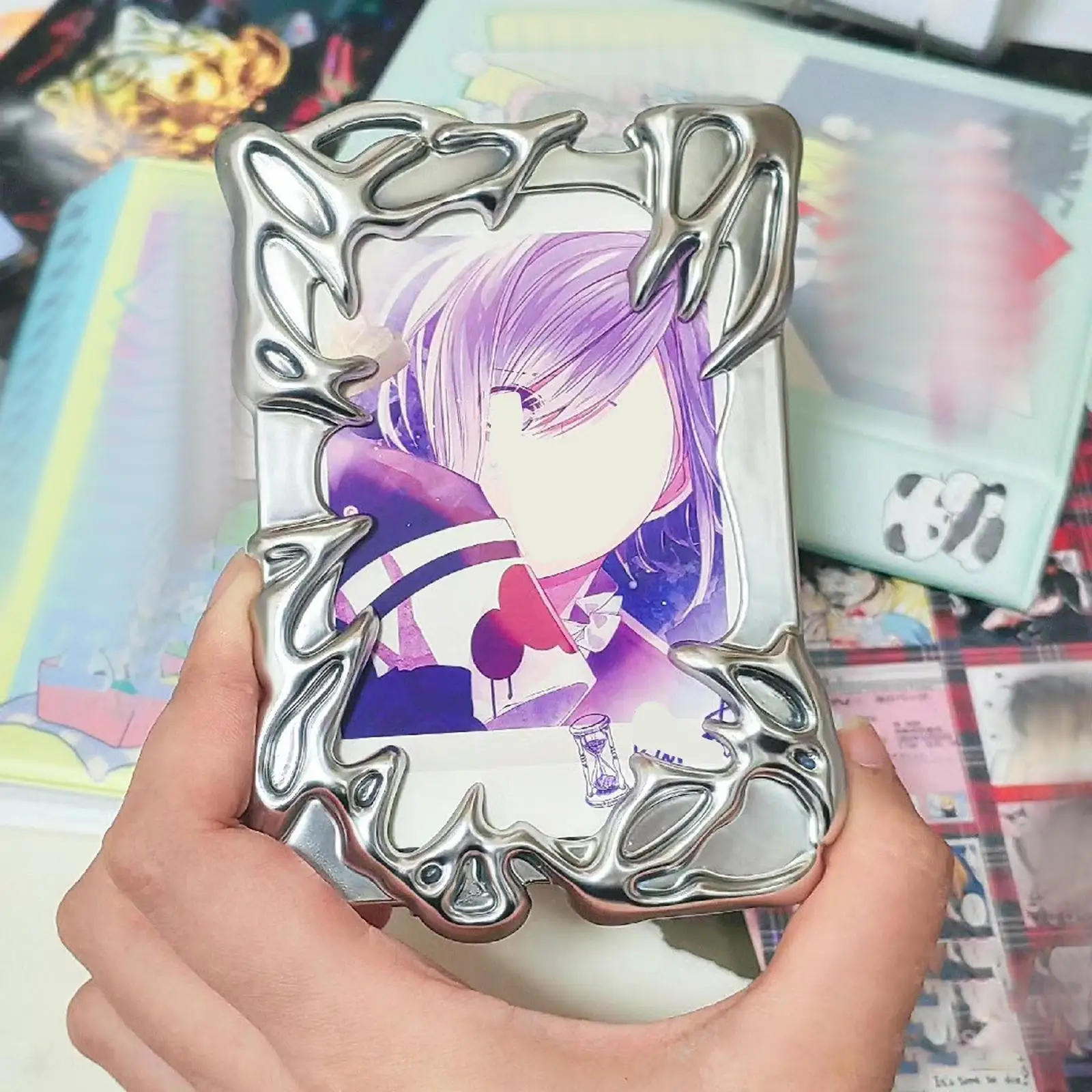 حامل بطاقة الصور غطاء بطاقة محمول للطلاب القرطاسية اللوازم المكتبية