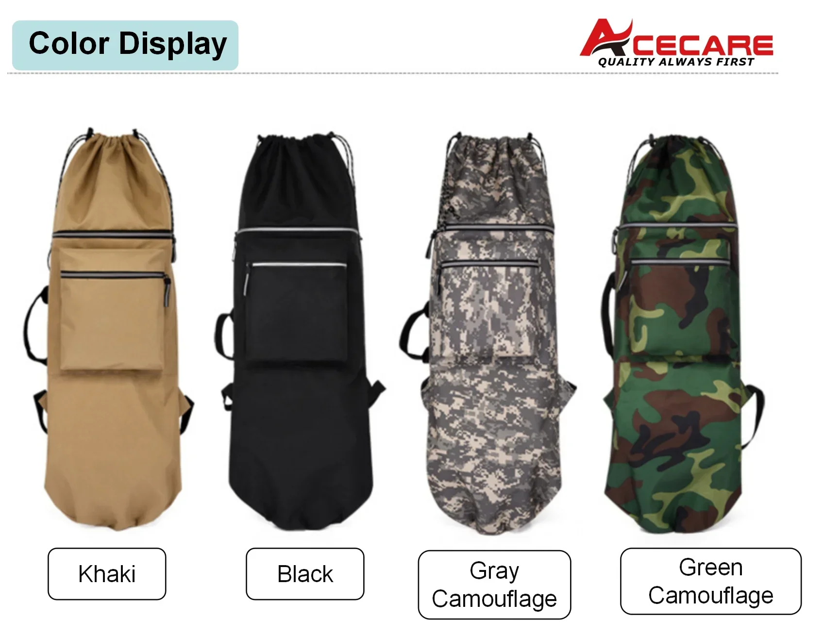 Acecare 12L Tank Carrying Backpack Durable Waterproof Oxford Fabric in Multiple Patterns For Scuba Diving