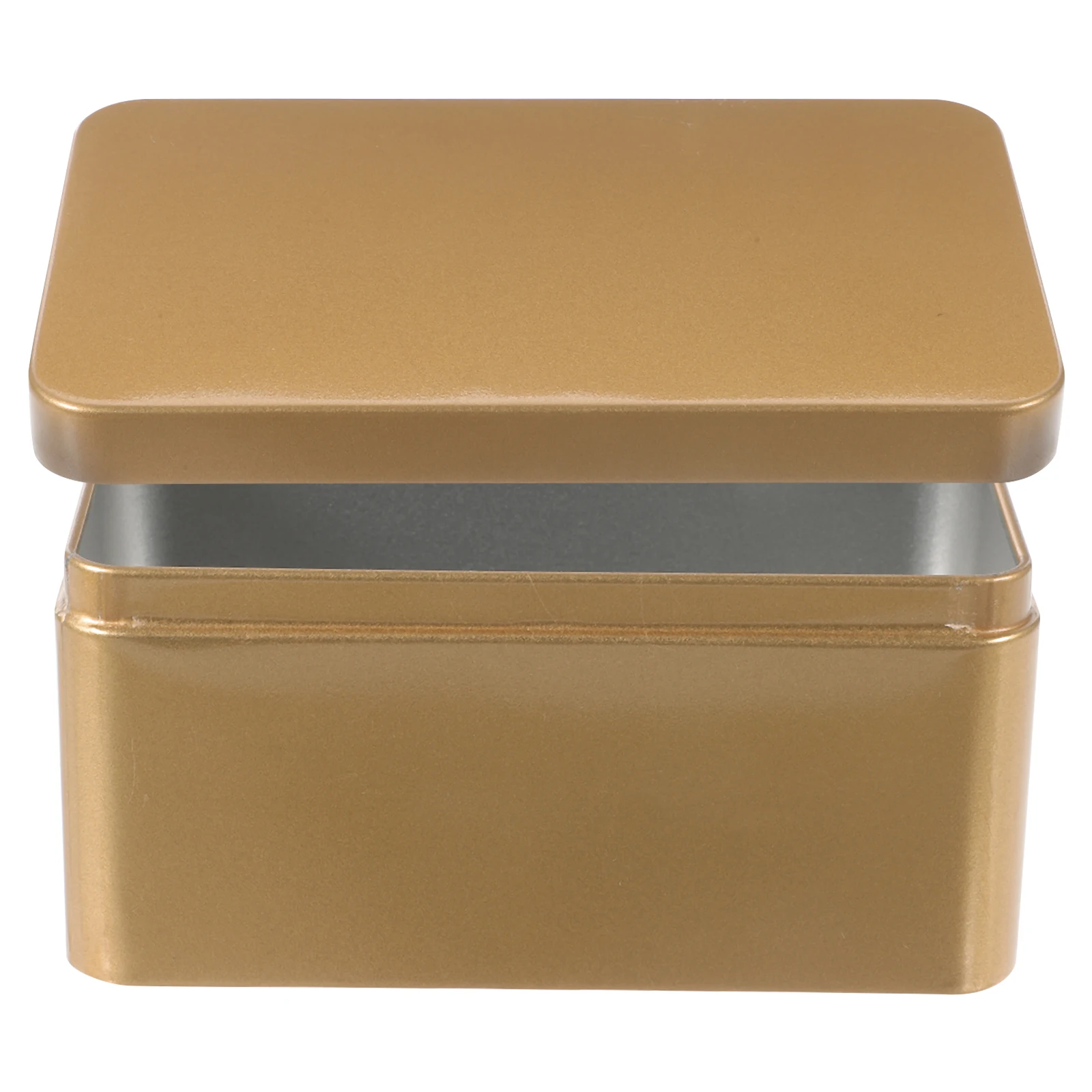 

Tea Storage Box Miss Decor Rectangular Tin Container Treat Rectangle Biscuit Metal