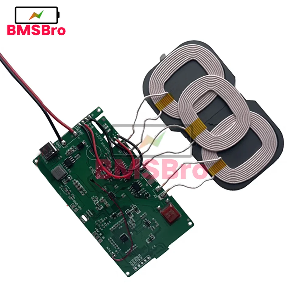 20W 12V 5V 2A Qi Wireless Fast Charger Charging Transmitter Module Circuit Board 5W/10W/15W Coil Receiver FOR CAR IPhone