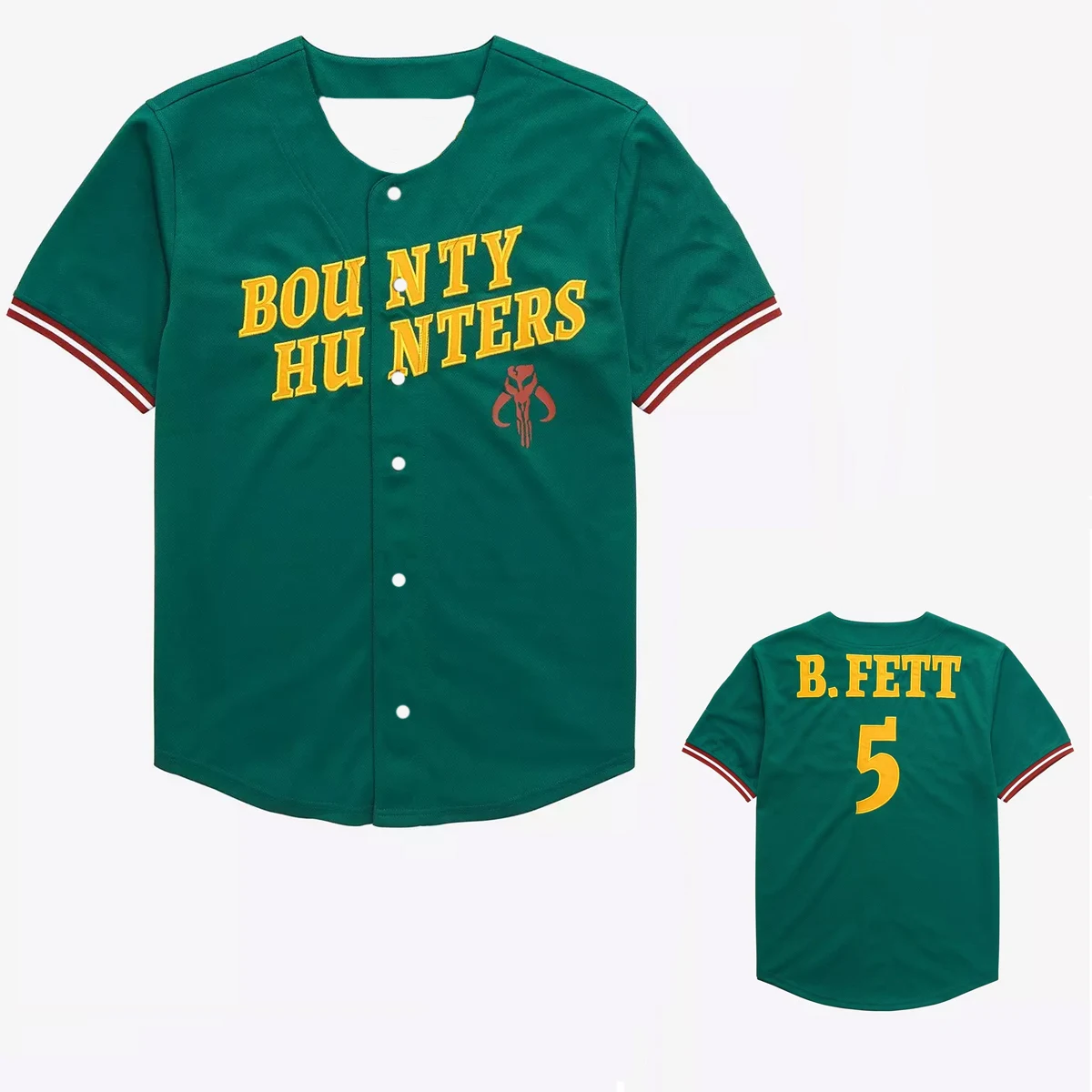 

2025 New Style Bounty Hunters Boba Fett Baseball Jersey Man Women Casual Sport T-Shirt Comfort Breathable Tee 3D Fashion Clothes