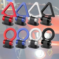 CNSPEED Universal Car Sticker Tralier Tow Hook ABS Simulation Racing Bumper Trailer Hook Tow Hook Sticker Accessories