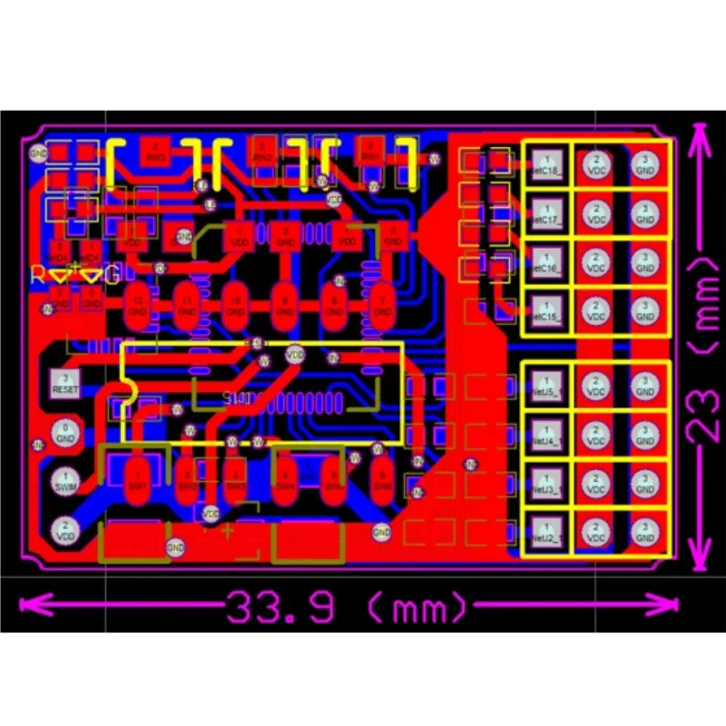 3-Achsen-Gyro-Flugcontroller TL70 Auto-Balance-Stabilisator für RC-Flugzeuge mit festem Flügel, Delta-Flügel, V-Schwanz, FPV-Drohnen und Helikopter – Detail 6