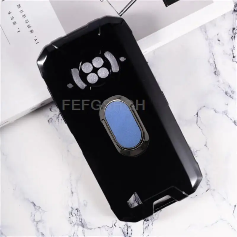 For DOOGEE S98 S98 Pro Doogee S98 S98Pro S 98 Back Ring Holder Bracket Phone Case Smartphone TPU Soft Silicone Cover