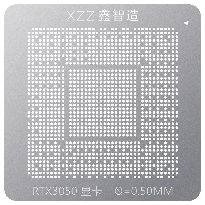 Reballing stencil for RTX3050 GTX3050 GN20-P0-A1 GN20-P1-A1 N18P-G61-A-A1 stencil