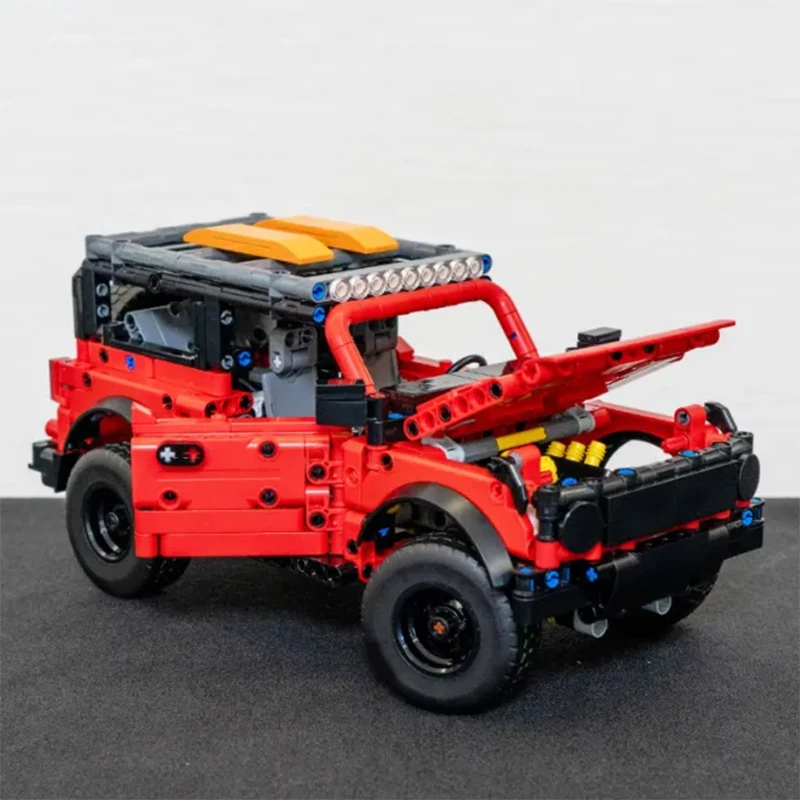 943 قطعة سيارة رياضية فنية على الطرق الوعرة فورد SUV اللبنات نموذج سباق السيارات تجميع الطوب لعبة السيارة هدية للطفل صبي الكبار #3
